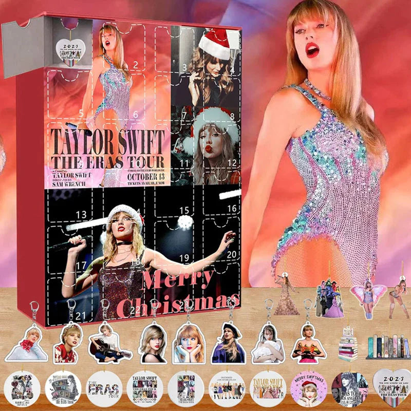 Calendario degli eventi natalizi di 24 giorni di Taylor